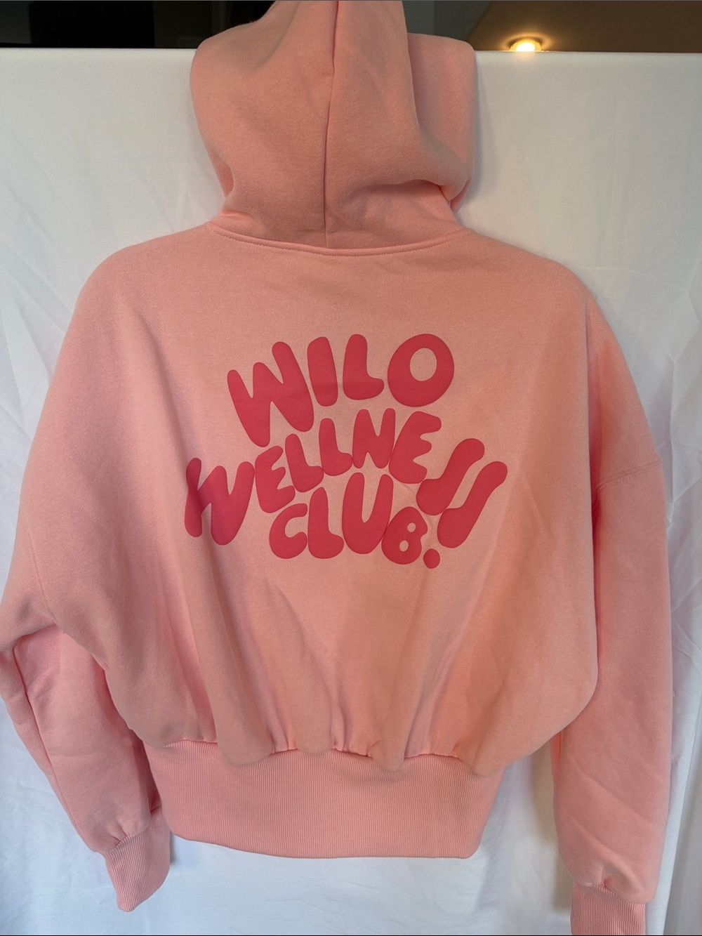WILO Pink Zip-Up Hoodie Jacket